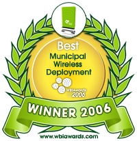 WBI Awards - Scottsburg 'Best Municipal Deployment'